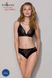 Трусики з широкою гумкою і мереживом Passion PS001 PANTIES black, size L