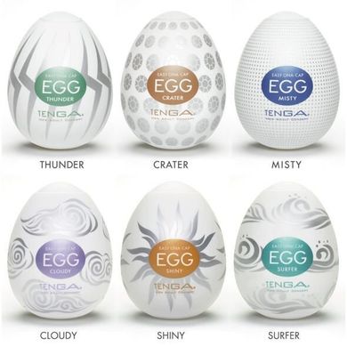 Набір Tenga Egg Hard Boild Pack (6 яєць)