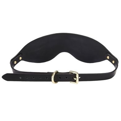 Роскошная маска на глаза Zalo Blindfolds Black