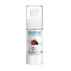 Лубрикант с эффектом вибрации Amoreane Med Liquid Vibrator Berries (30 мл)