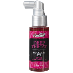 Спрей для минета Doc Johnson GoodHead DeepThroat Spray – Sweet Strawberry 59 мл для глубокого минета