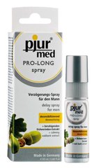 Пролонгувальний спрей pjur MED Prolong Spray 20 мл із натуральним екстрактом дубової кори та пантено