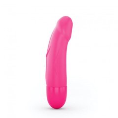 Вібратор Dorcel Real Vibration S Magenta 2.0, діаметр 3,7см, перезаряджається, для точки G, водостій