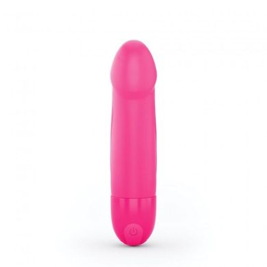 Вібратор Dorcel Real Vibration S Magenta 2.0, діаметр 3,7см, перезаряджається, для точки G, водостій