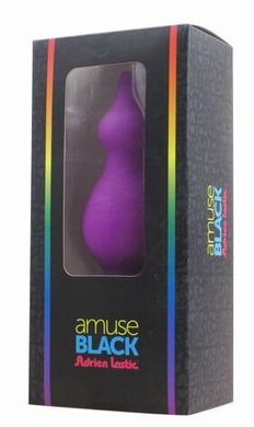 Анальная пробка Adrien Lastic Amuse Medium Purple (M) с двумя переходами, макс. диаметр 3,6 см