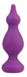 Анальная пробка Adrien Lastic Amuse Medium Purple (M) с двумя переходами, макс. диаметр 3,6см