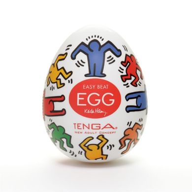 Мастурбатор яйцо Tenga Keith Haring EGG Dance