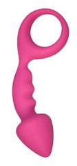 Анальная пробка Adrien Lastic Budy Pink со стимулирующей ножкой, макс. диаметр 2,5см