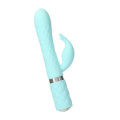 Розкішний вібратор Pillow Talk Lively Teal з кристалом Сваровські для точки G, подарункова упаковка