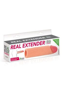 Насадка на член Real Body — Real Extender HARDY з відкритою головкою