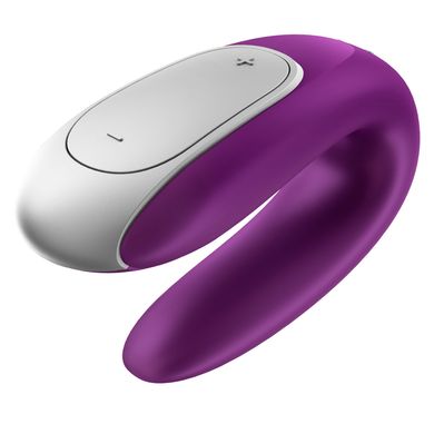 Смарт-вібратор для пар Satisfyer Double Fun (Violet) з пультом д/к