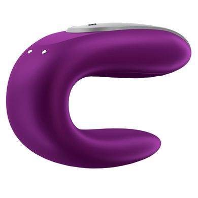 Смарт-вібратор для пар Satisfyer Double Fun (Violet) з пультом д/к