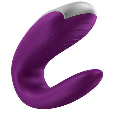 Смарт-вібратор для пар Satisfyer Double Fun (Violet) з пультом д/к