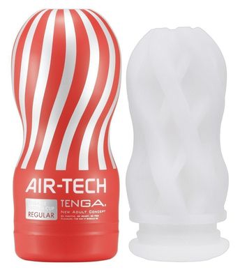 Мастурбатор Tenga Air-Tech Regular, вища аеростимуляція та всмоктувальний ефект