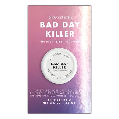 Бальзам для клітора Bijoux Indiscrets Bad Day Killer (Насолоджуйся кожним днем), що розігріває