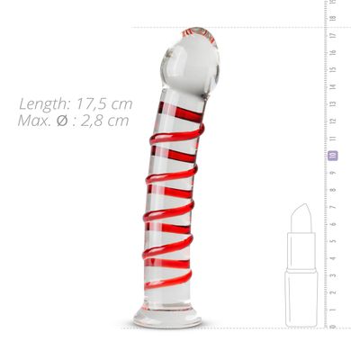 Скляний ділдо Gildo Glass Dildo No.15