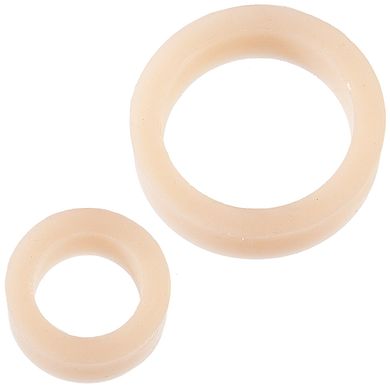 Набор эрекционных колец Doc Johnson Platinum Premium Silicone - The C-Rings - White