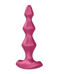 Анальный стимулятор-бусины с двумя моторами Satisfyer Lolli-Plug 1 Berry