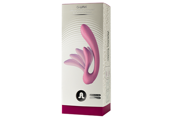 Вибратор Adrien Lastic G-wave вагинально-клиторальный, 2 мотора, универсальный