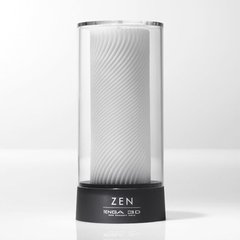 Мастурбатор Tenga 3D Zen, дуже ніжний, з антибактеріального еластомеру зі сріблом