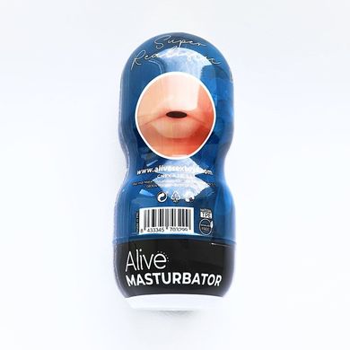 Недорогой мастурбатор ротик Alive Super Realistic Oral