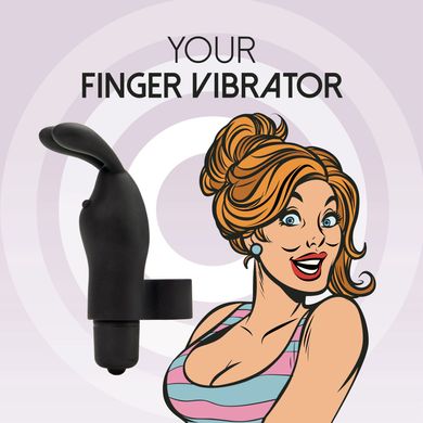 Вибратор на палец FeelzToys Magic Finger Vibrator Black